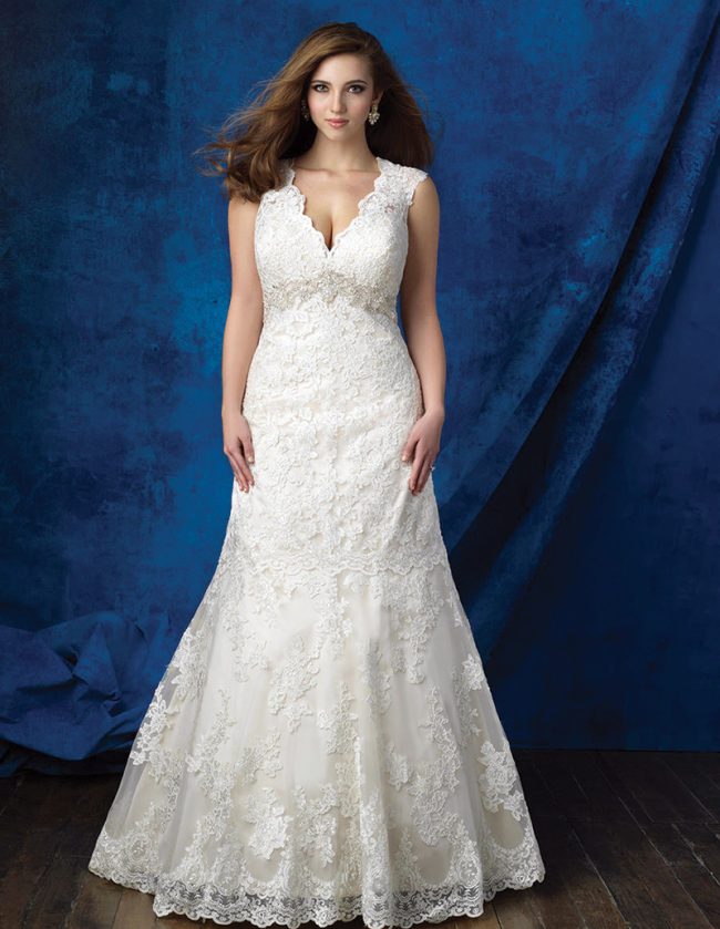 4 Gowns That Gorgeously Flatter Apple-Shaped Figures – Weddings Today