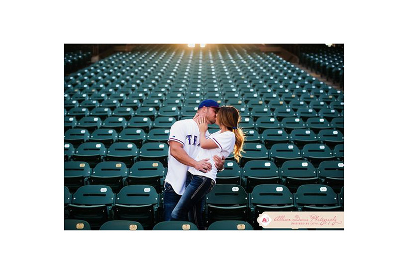 3. Get nostalgic. Did you first spot your spouse at a game or concert? Try going back and incorporating the venue. 