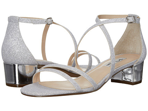 NINA Genji Glitter Sandals. $48.58. Available at <a href="http://www.lordandtaylor.com/webapp/wcs/stores/servlet/en/lord-and-taylor/shoes/special-occasion-54154--1/genji-glitter-sandals">Lord & Taylor</a>.