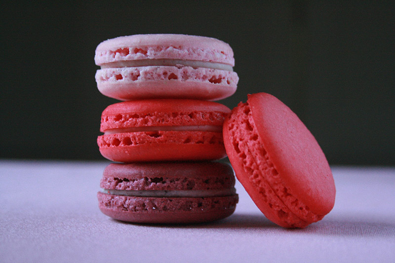 11. Macaroons 
Gift these champagne and strawberry macaroons for an elegant, sweet surprise. 
Dana’s Bakery, Champagne & Strawberries, box of 12 $31.50, danasbakery.com
