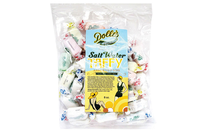 4. Sweet Nothings:
Bring the beach to your guests with treats from your favorite candy shops. Pick up some salt-water taffy from Dolle’s, fudge from Candy Kitchen or some caramel popcorn from Fisher’s Popcorn.
Prices vary; dolles.com, candykitchen.com, fisherspopcorn.com

