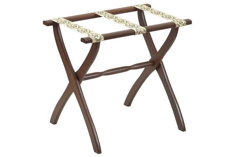 <strong>3. Luggage Rack</strong> 
Perfect for your new and improved guest room.
GateHouse Furniture luggage rack, $128, The Little House Shop.