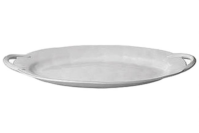 <strong>1. Turkey Platters/Serving Trays</strong><br>
Juliska makes one that is classic and elegant, yet oven-, microwave-, dishwasher- and freezer-friendly.
Juliska Turkey Platter, Quotidien, $225, The Little House Shop</a>, 503 W. Lancaster Ave., Wayne, Pa., (610) 688-3222, littlehouseshop.com.