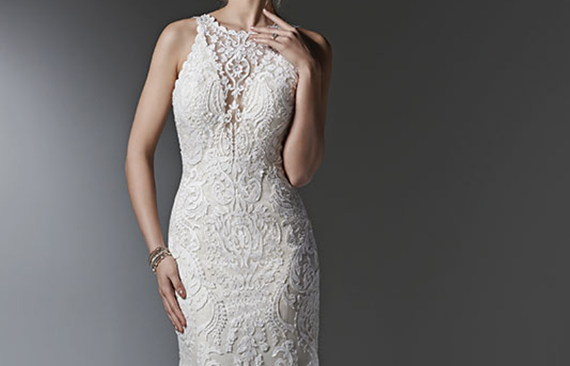 best wedding gown for hourglass shape