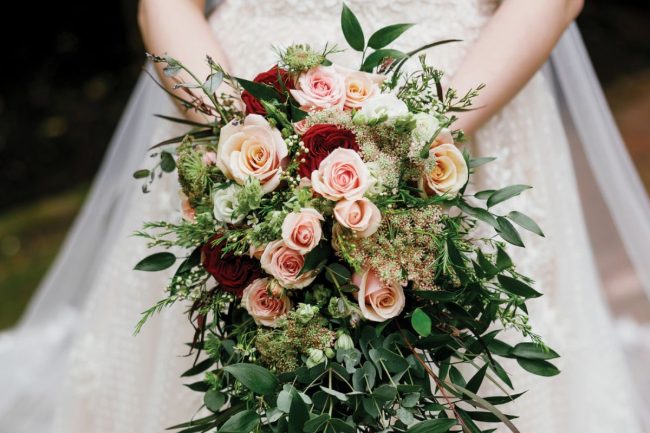 A Delaware couple pays homage to their engagement with a ‘Jane Eyre’-inspired wedding.